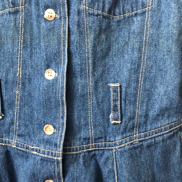 Vintage Denim Dress - Picture 5 of 6